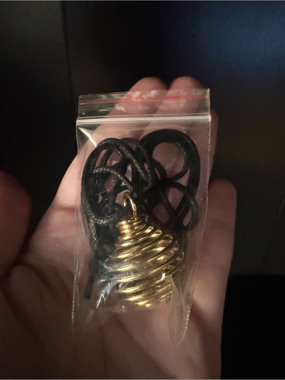 Necklace For Holding Gems/Crystals